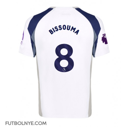Camiseta Tottenham Hotspur Yves Bissouma #8 Primera Equipación 2025-26 manga corta